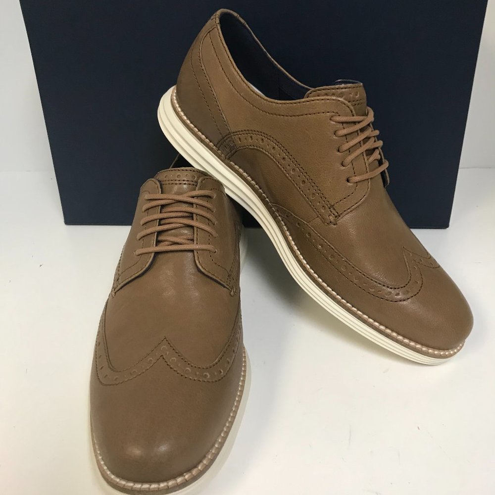 Cole Haan Original Grand Short Wing Oxford Dogwood/Ivory NEW